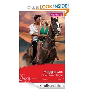 Mills & Boon  One Desert Night Maggie Cox  Kindle Store