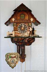 Hönes Wanderer Chalet Cuckoo Clock  