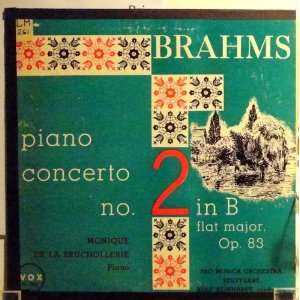  Brahms Piano Concerto No. 2, Reinhardt, Vox Monique De La 