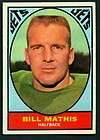 1967 TOPPS FOOTBALL 96 BILL MATHIS EX NEW YORK N Y JETS
