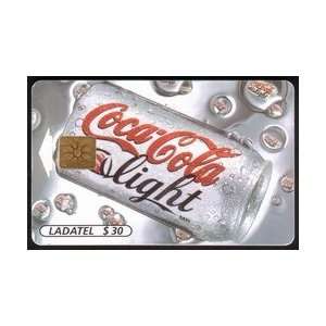  Coca Cola Collectible Phone Card $30 Coca Cola Light Coke 