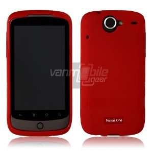  Red Hybrid Case for Google Nexus One 
