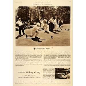   Ad Hawker Siddeley Group Aviation Bowls British   Original Print Ad