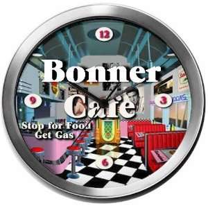  BONNER 14 Inch Cafe Metal Clock Quartz Movement Kitchen 