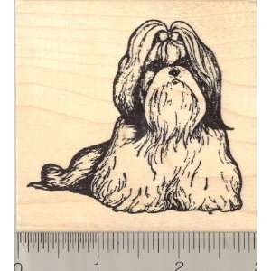  Shih Tzu Dog Rubber Stamp Arts, Crafts & Sewing