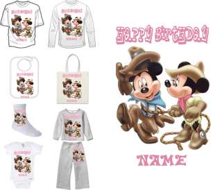 Mickey and Minnie Mouse Disney Party Favor Shirt  