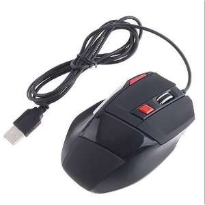  Wired USB Gaming Optical Mouse 800/1200/1600dpi Laptop Pc 