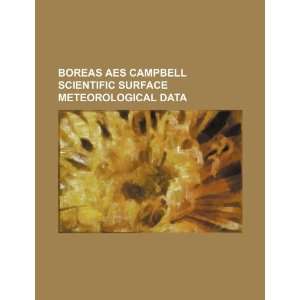  BOREAS AES Campbell scientific surface meteorological data 