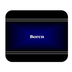  Personalized Name Gift   Boren Mouse Pad 