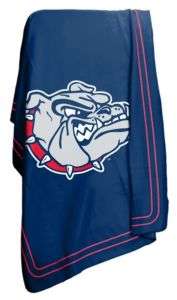 Gonzaga University Bulldogs Fleece Throw Blanket NIP  