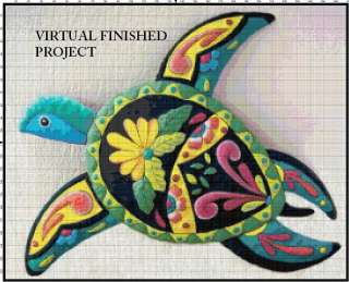 Painted Turtle Cross Stitch Pattern TBB  