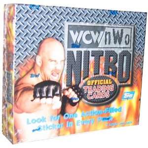  WCW Topps Nitro Wrestling Trading Cards Retail Box   24P4C 