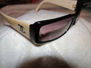 Authentic Chanel 5078 Sunglasses Beige/Black  