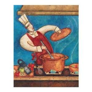  Bouillabaisse Chef Poster Print