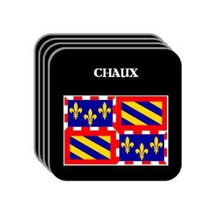  Bourgogne (Burgundy)   CHAUX Set of 4 Mini Mousepad 