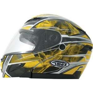   Modular Helmet Yellow/White/Silver XXXL 3XL 2541239 TC 4 Automotive