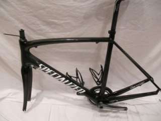 2011 Specialized Tarmac Pro Project Black Frame Fork and Headset Size 