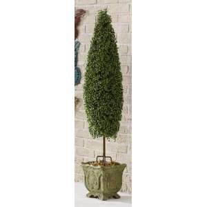 Faux Greenery Boxwood Topiary Houseplant Floral Stake By Collections 