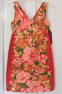 TRACY FEITH Target Hibiscus Floral Coral Dress NWT Sz.3  