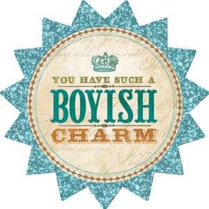   Boyish Cardstock Title You Have Such A Boyish Charm Arts, Crafts