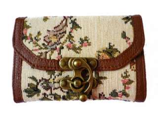new tapestry look barrel bowler handbag matching purse satchel cross 