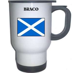  Scotland   BRACO White Stainless Steel Mug Everything 
