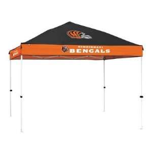 Cincinnati Bengals NFL First Up 10x10 Straight Leg Canopy Tent 
