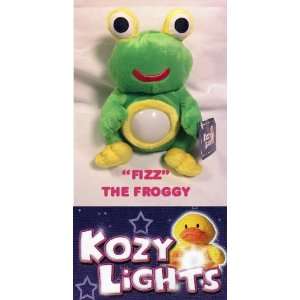  Kozy Lights FIZZ the Frog, BRAT PACK Series, Stuffed 