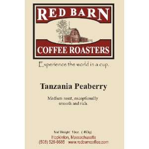  Red Barn Tanzania Peaberry Coffee   12 oz.