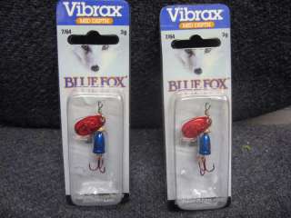 Blue Fox Mid Depth Vibrax 7/64 Oz Fishing Spinners  
