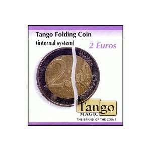  Tango Folding Coin 2 Euro Internal System by Tango Magic 