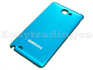Brushed Metal Battery Cover Door for Samsung Galaxy Note GT N7000 