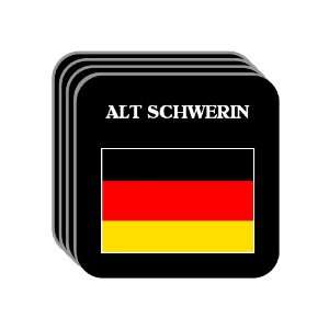  Germany   ALT SCHWERIN Set of 4 Mini Mousepad Coasters 