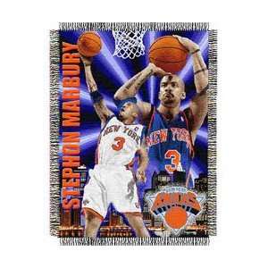  Stephon Marbury #3 New York Knicks NBA Woven Tapestry 