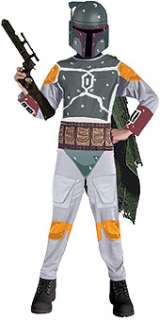 STAR WARS Boba Fett Child Costume Size Large  
