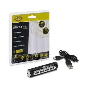  Gear Head UH4000 USB 2.0 Hub   4 Port, 480Mbps, Aluminum 