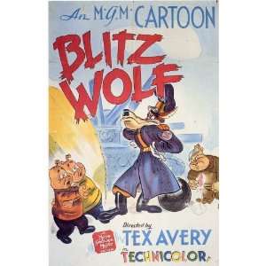  Blitz Wolf Movie Poster (11 x 17 Inches   28cm x 44cm 