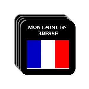  France   MONTPONT EN BRESSE Set of 4 Mini Mousepad 