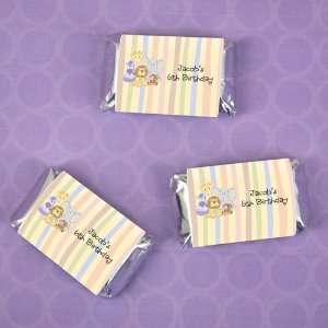  Zoo Crew   20 Personalized Mini Candy Bar Wrapper Sticker 