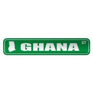   GHANA ST  STREET SIGN COUNTRY