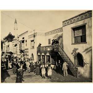  1894 Midwinter Fair CA Expo Cairo Street Wedding Print 
