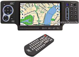   monitor de pantalla tactil y sistema de navegacion gps incorporado