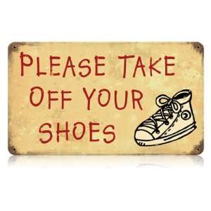  Please Take Off Your Shoes   Indoor Sign 