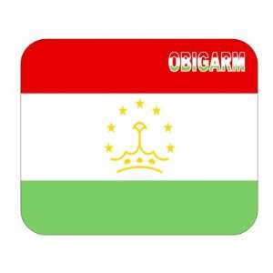  Tajikistan, Obigarm Mouse Pad 