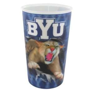  22 oz Brigham Young University Holographic 3D Lenticular NCAA Sports 