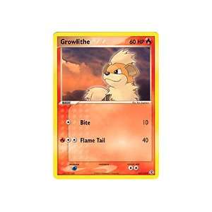  Pokemon Ex Fire Red Leaf Green Common Growlithe 64/112 