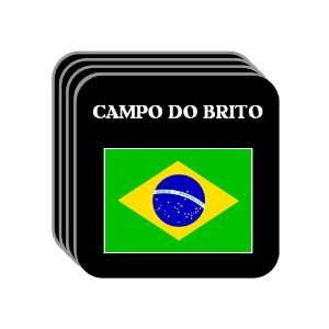 Brazil   CAMPO DO BRITO Set of 4 Mini Mousepad Coasters 