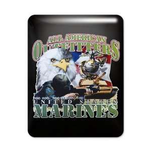  iPad Case Black All American Outfitters The Few The Proud 