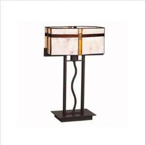  Kichler 61008CA Tacoma One Light Table Lamp in Olde Bronze 