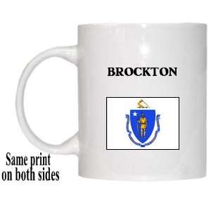  US State Flag   BROCKTON, Massachusetts (MA) Mug 